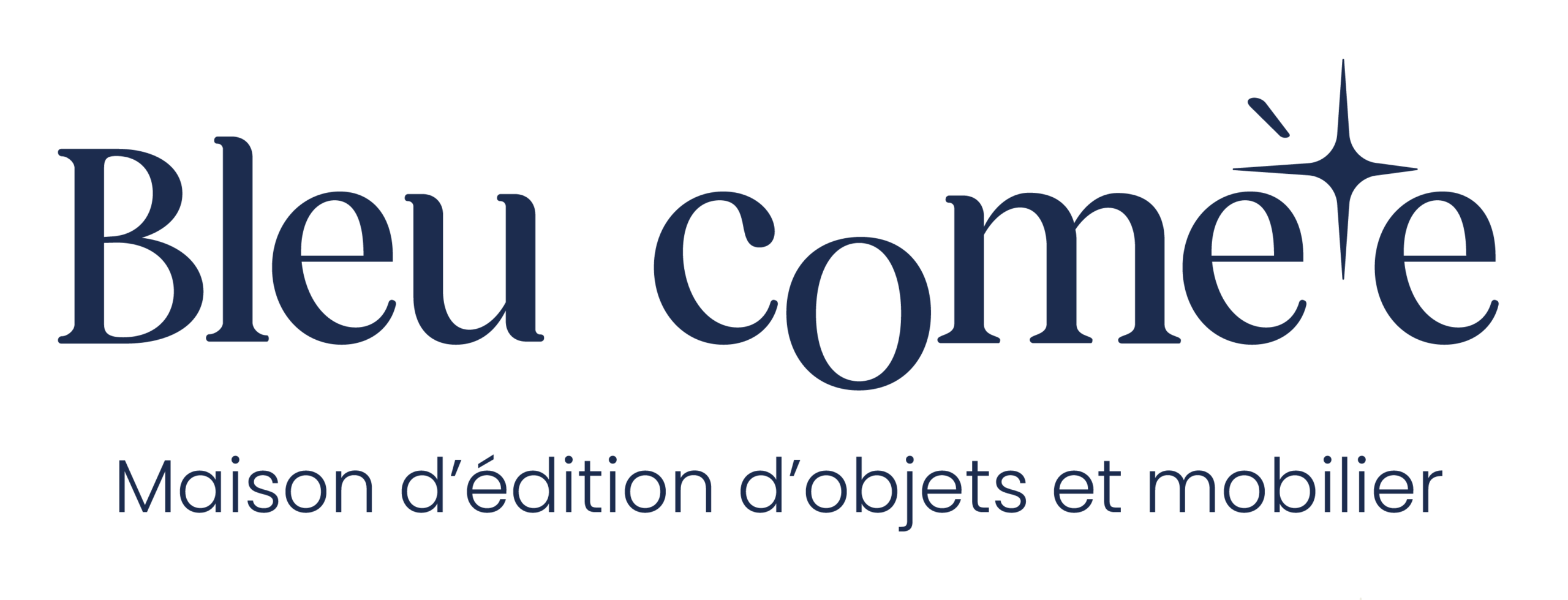 Logo Bleu Comète